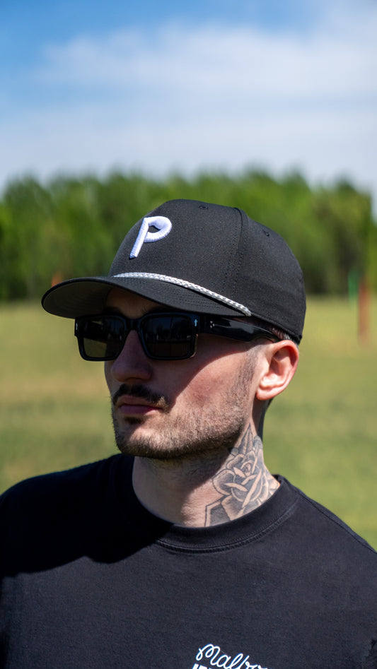 Black Par Pong Rope Hat + 5 Free Entries